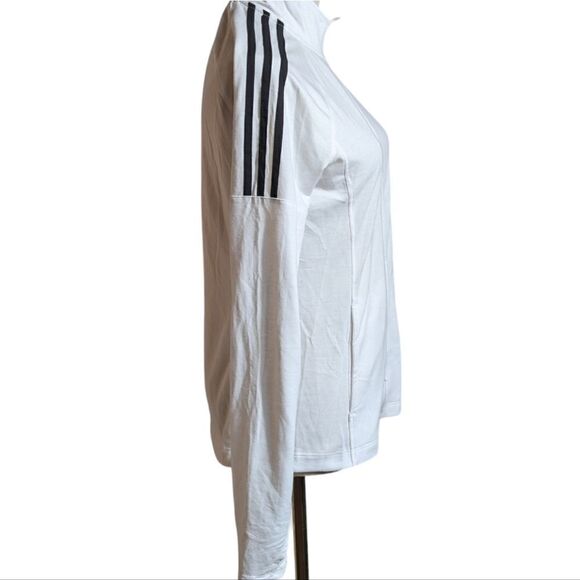 Adidas White Track Golf Jacket - Picture 2 of 5